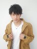 【men`sコース】[カット＋ナチュラルパーマ]￥8500