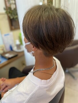 コアフィールフィス(COIFFURE fils) 【見附　今町】メンズハイトーン　ブリーチONカラーミルクティー