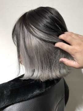 ティサ(Tisa) インナーカラー　ホワイトシルバー