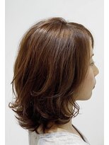 ソフル(SofL) 大人可愛い20代30代40代白髪染めミディアムスタイル