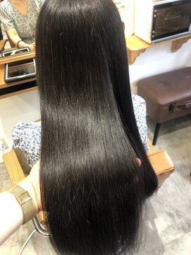 ジャズ JAZZ 天然ヘナカラー×酸性縮毛矯正