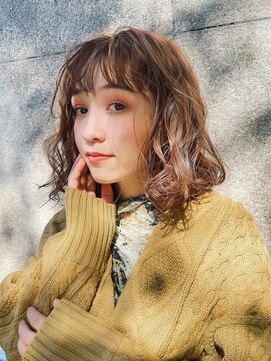 クオン テラッセ納屋橋店(kuon) 【Kuon】ナチュラルウェーブミディ