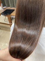 アパートメント 下関垢田店(APARTMENT)&nbsp;ブラウンカラー/髪質改善縮毛矯正/髪質改善/韓国風/韓国ヘア