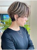 《林耕平》髪質改善カラー×大人美人まるみくびれショート
