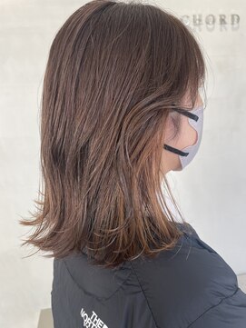 コード(Chord) 【nakajima】ミディアム×インナーカラー