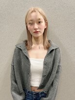 シーク 天神(SEEK)&nbsp;【SEEK 緒方 芽久】ハイトーンミルクティーベージュ