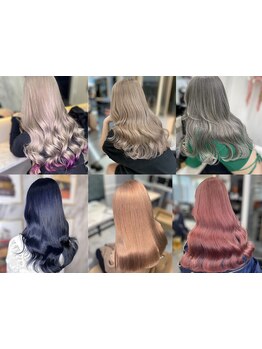 《Wカラー・ハイトーンカラー・メッシュのスペシャリスト在籍》色落ちまで考えた貴方に最適な髪色をご提案!