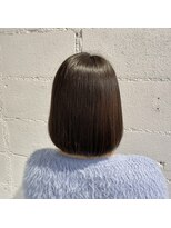 リュネッツ あざみ野店(lunettes)&nbsp;艶々ミニボブ◎髪質改善