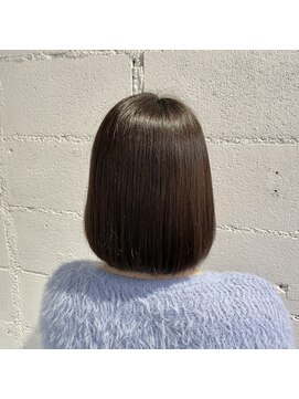 リュネッツ あざみ野店(lunettes) 艶々ミニボブ◎髪質改善