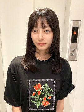 イト(ito) 【 ito / 梅田 】ダークラベンダー×顔まわりレイヤー