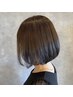 自分らしさ髪に出てますか？カット+カラー+クイックケアー ￥9500