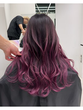 アライブ キチジョウジ(ALIVE Kichijoji) 【ALIVE吉祥寺】ラベンダーピンクバレイヤージュカラー