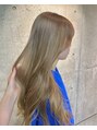 ジェーン(JANE)&nbsp;ブリーチだからこそ出せる透け感ベージュ。