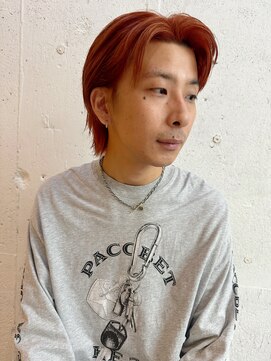 エイト 福岡天神店(EIGHT fukuoka) メンズオレンジブラウン