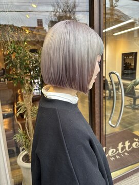 コレット ヘアー 大通(Colette hair) ボブ/ハイトーン/ブリーチ/ペールトーン/ラベンダーカラー