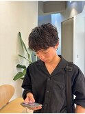 抜け感ショートマッシュ