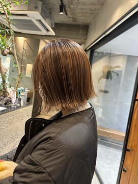 オムズポカ 栄矢場町店(OM's poka) ボブデザインカラー◎