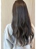 【インナー、ハイライト☆ミツエ指名】ポイントブリーチ＋全体カラー