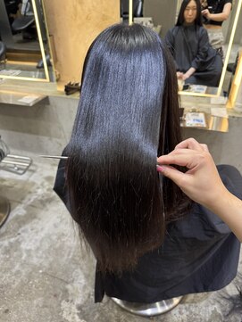 ロンド 表参道店(Lond) 髪質改善縮毛矯正レイヤーカット顔周り前髪韓国ミニウルフ表参道