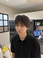 ステージ(STAGE)&nbsp;ダウンパーマ　ニュアンスパーマ　センターパート