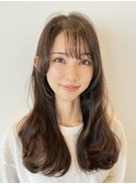 《CODE.LINE》韓国ヘア顔まわりレイヤーカット
