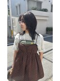 #レイヤーミディアム　#レイヤーカット　#垢抜けヘア
