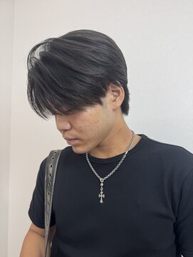 ステージ(STAGE) ブルーブラック　センターパート