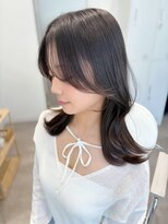 コアレス キョウト(COALESS kyoto)&nbsp;韓国ヘア/レイヤーカット/顔まわりカット/小顔ヘア/前髪カット