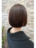 首元すっきり☆タイトなミニボブスタイル