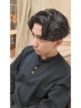 ジジバイワースホワイル(jiji by WORTH WHILE) かきあげセンターパート