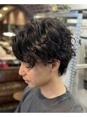【Shosuke】外ハネで立体感ニュアンスパーマ