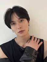 リリット(ReLit)&nbsp;メンズハイライトレイヤーカットグレージュベージュショート