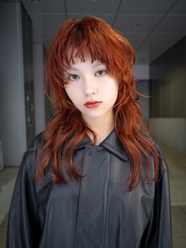 ギークス(GEEKS) 【GEEKS渋谷】ハッシュカット/ウルフ/顔周りレイヤー/ハイトーン