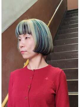ニコナチカ(nico nachika) デザインカラーボブ
