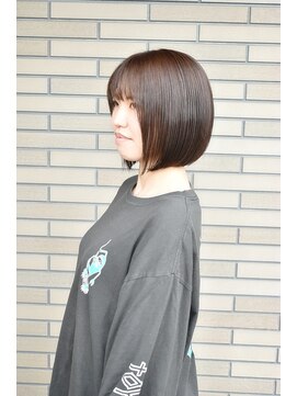 エンドレスウィズユー(ENDLESS WITH YOU) 前下がりボブ【ベージュブラウン】