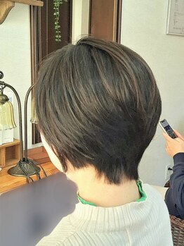 ヘアーサロン ロム(hair salon ROM)の写真/【千歳/マンツーマン制★】高いカット技術であなただけの「トレンド×似合わせ」スタイルを創ります◎