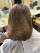 ラピス 新宿(Lapis) 【Lapis新宿】艶感マロンベージュ/水光髪トリートメント