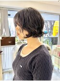 ニュアンスパーマボブパーマショートパーマショートボブ
