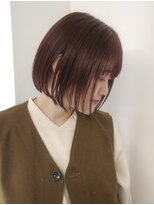 ヘアークラフト(Hair Craft)&nbsp;フェミニンボブ×ピンクベージュ