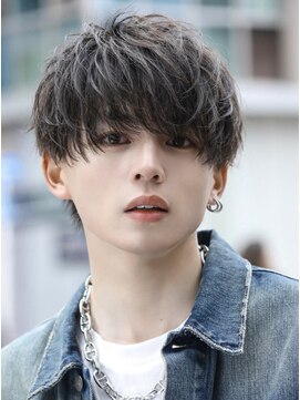 アストラ(ASTRA) MEN’S HAIR/波巻きツイストスパイラル/リバースセンターパート