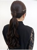 tight arrange hair____