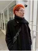 刈り上げセンターパート