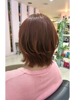 ドゥ スタイル 三国ヶ丘店(Duex Style)&nbsp;【白髪ぼかしカラー】華やか、艶エフォートレスミディ×髪質改善