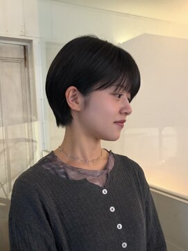 アンプラグド(unplugged) ショートショートボブボブ赤み消しカラー透明感カラー