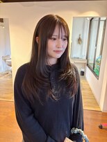 マリブ ヘアリゾート 伊勢崎本店(malibu hair resort) rina オリーブ×レイヤー おすすめスタイルです!