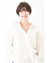 ヘアスタジオルース(HAIR STUDIO LUZ)&nbsp;40代50代60代の大人ボブ/白髪ぼかしハイライト/堀江/北堀江