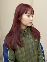パークレーン アイス イヴェン アネックス(PARK LANE ICI yeven.anx)&nbsp;レイヤーカットハッシュカット韓国レイヤーオリーブベージュ