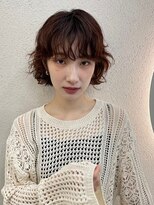 ベイルーム(BAYROOM by HONEY omotesando)&nbsp;大人ショートヘア/ボブパーマ/ショートボブ/ピンクブラウン1