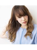 [GARDEN] バレイヤージュ×ゆるめウェーブ（久分 祐太郎）