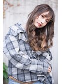 Aimee ヴェールウェーブ×3Dクリスタルグレージュ